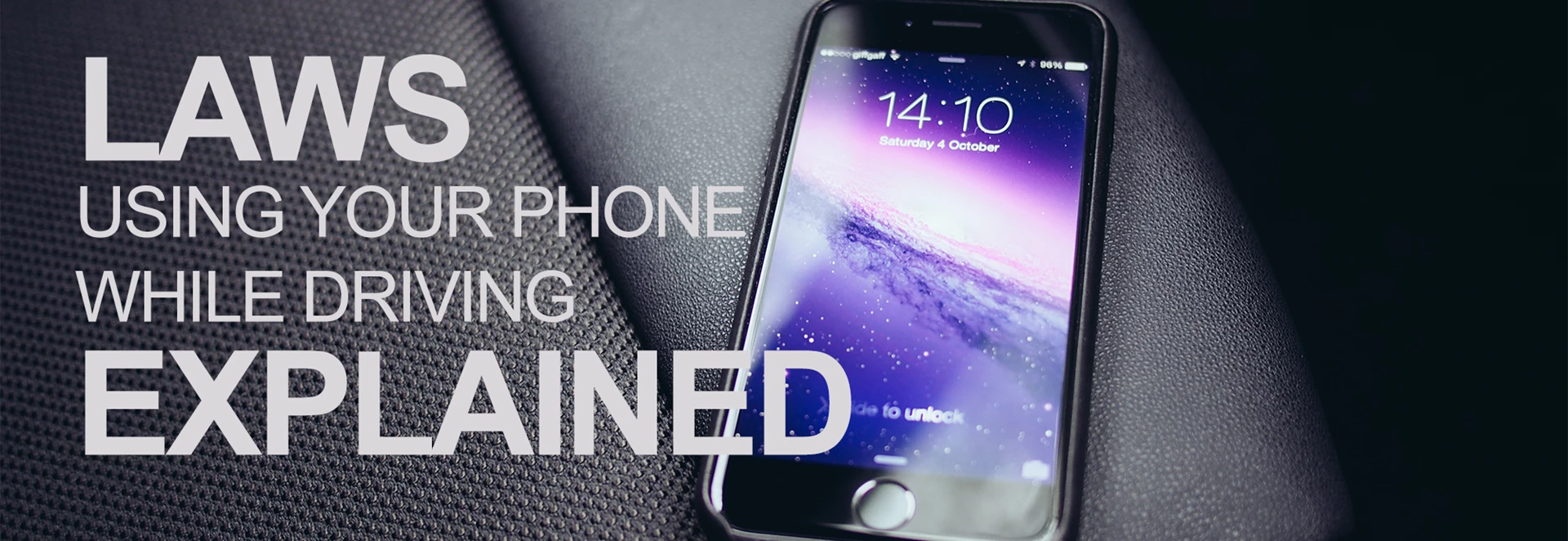 Laws for using your phone while driving explained 